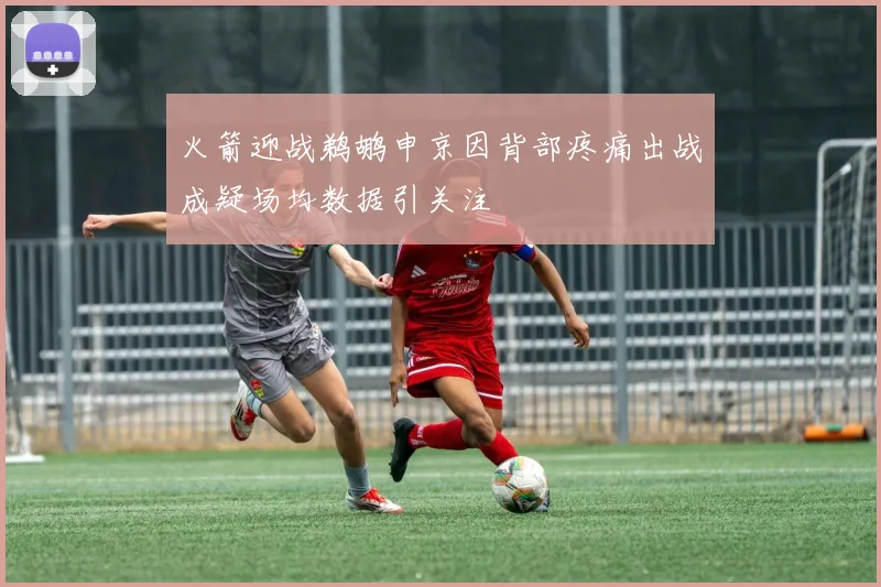 火箭迎战鹈鹕申京因背部疼痛出战成疑场均数据引关注